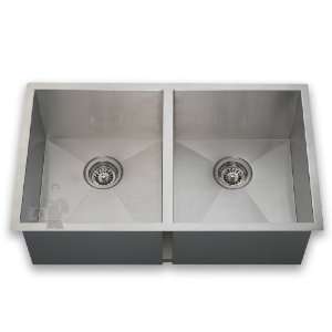   Equal Rectangular Stainless Steel Kitchen Sink