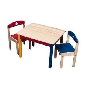  Moon & Stars Table and Chairs Set from Guidecraft