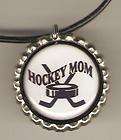 HOCKEY MOM  SPORTS LOGO PENDANT NECKLACE NHL