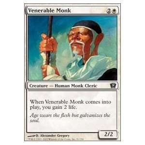  Magic the Gathering   Venerable Monk   Ninth Edition 