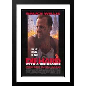  Die Hard With a Vengeance 32x45 Framed and Double Matted 