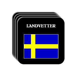  Sweden   LANDVETTER Set of 4 Mini Mousepad Coasters 