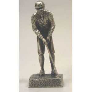  Male Golfer Statue   Putting Stance