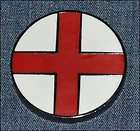 England Flag Micro Geocoin BN. Trackable, Unactivated