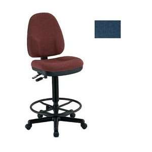  Monarch Hige Back Drafting Chair Navy Blue Office 