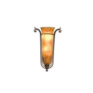  Kalco 4965TN SHELL Somerset 3 Light Wall Sconce in Tuscan 