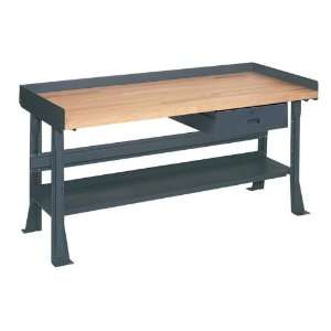 Edsal M5350 60 Inch Wide by 30 Inch Deep by 34 Inch High Bench Heavy 