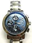 Beautiful Blue Tourneau Mens Haute Horlogerie Automatic Watch Mint 