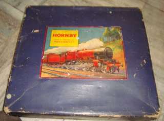 Old Vintage Winding Hornby Train Set from England 1930  