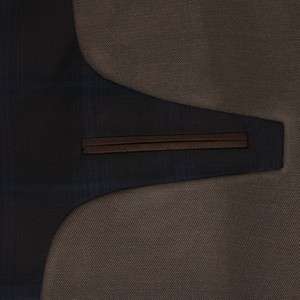 NEW RJ Classic Dark Brown Plaid Hunt Coat D8762  