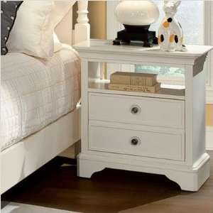  Ty Pennington Nightstand with Moonbeam White Finish by 