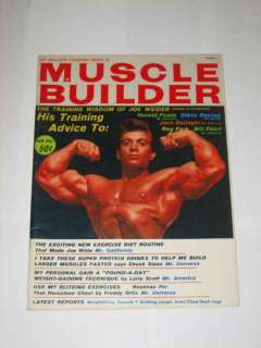 Muscle Builder Magazine January 1965 Freddy Ortiz  