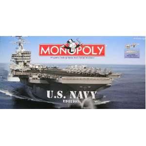    Monopoly United States Navy Edition Board Game Toys & Games