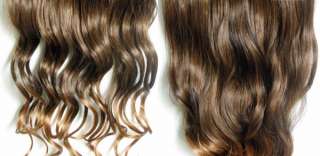 One Piece long curl/curly/wavy hair extension clip on 146  