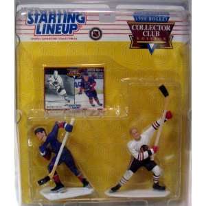  HOCKEY COLLECTOR CLUB EDITION BOBBY HULL AND BRETT HULL ACTION FIGURES