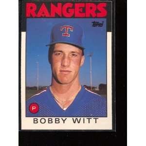    1986 Topps Traded #126T Bobby Witt XRC Sports Collectibles