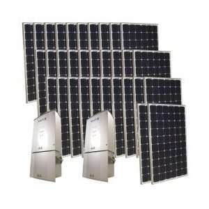   Solar 8,000 Watt Monocrystalline PV Grid Tied Solar Power Kit Home