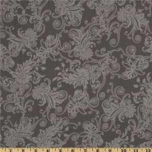   Quilt Backing Flourish Grey Fabric By The Yard Arts, Crafts & Sewing