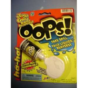  Oops Jokes and Gags Fake Spill (We Choose Style) Toys 
