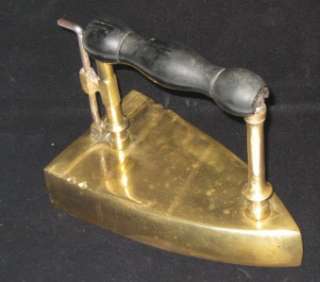 Antique Brass Box or Slug Iron ca. mid 1850s.  