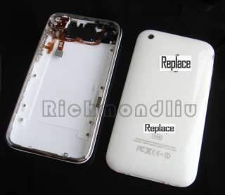 1X iPhone 3G Assembly back cover with Headphone Jack 16GB White