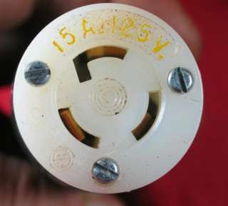 15a 125v Hubbell Twist Lock Female Plug  