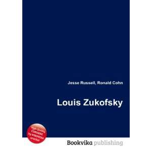  Louis Zukofsky Ronald Cohn Jesse Russell Books