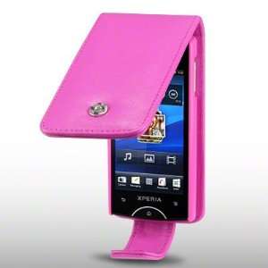   RAY SOFT PU LEATHER FLIP CASE BY CELLAPOD CASES HOT PINK Electronics