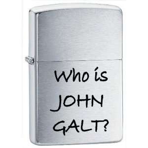  Who Is John Galt Zippo Lighter 