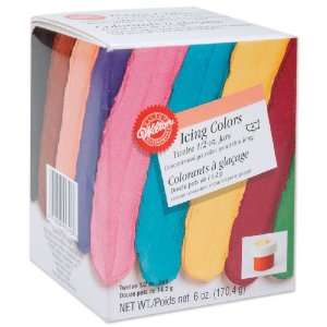  Icing Colors 1/2 Ounce 12/Pkg Assorted Colors