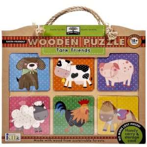    Innovative Kids Green Start Wood Puzzle (Farm) Toys & Games