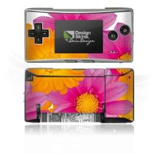  Design Skins for Nintendo Gameboy Micro   Flower Power 