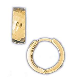  14kt Yellow Gold Huggie Earrings Jewelry