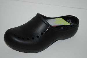 NEW NWT CROCS TULLY BLACK shoes slip on clogs 5 7 8 9  