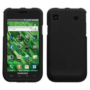 Black Phone Protector Faceplate Cover(Rubberized) For SAMSUNG T959 