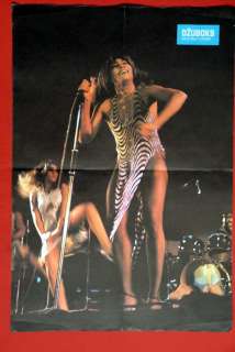 TINA TURNER 1976 VERY RARE 2 SIDED EXYU POSTER  