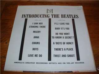 INTRODUCING THE BEATLES 1970s Vee Jay release VJLP 1062 SEALED NM/MT 