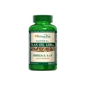   Flaxseed Oil 1200 mg 1200 mg 100 Softgels
