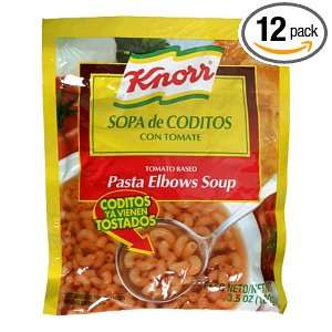 Knorr Tomato And Conditos Soup, 3.5 Ounce Packages (Pack of 12 