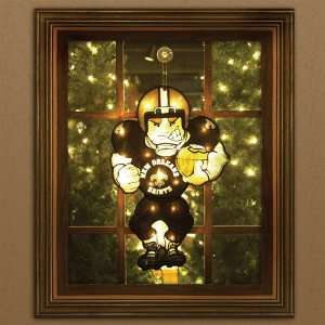 New Orleans Saints NFL Two Sided Light Up Player Decoration (20 inches 
