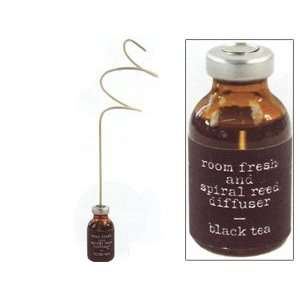  Aromatherapy Spiral Reed Diffuser  Black Tea