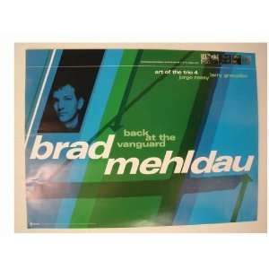  Brad Mehldau Poster Promotional Back at the Vangaurd 