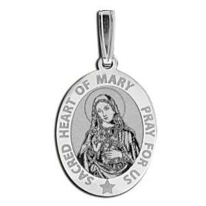  Sacred Heart Or Immaculate Heart Of Mary Medal Jewelry