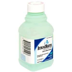  Imodium Anti Diarrheal, Mint Flavor, 12 fl oz (Pack of 2 