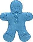   GINGERBREAD MAN Fondant SILICONE Cake Candy MOLD Chocolate Clay Soap