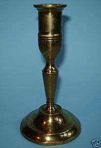 ANTIQUE 5 1/2 BRASS Candlestick CANDLE HOLDER MALM  