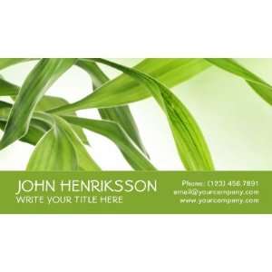  Lucky bamboo Business Card Template