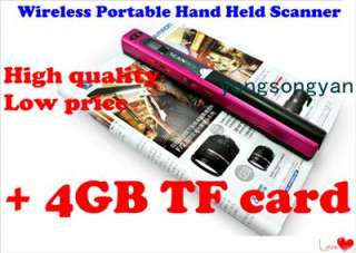 Hot sale Handy HD Scan Mini Wireless Portable Hand Held Scanner High 