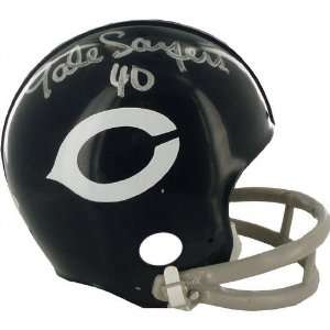  Gale Sayers Chicago Bears Throwback Mini Helmet with # 40 