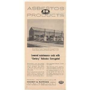   Gas Storage Keasbey & Mattison Asbestos Print Ad